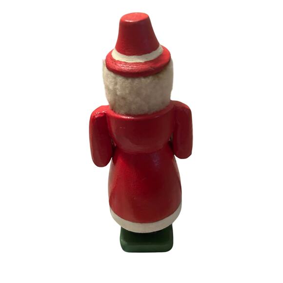GUC Vintage Wooden Santa Smoker Incense Burner 9" Tall Christmas Holidays - Picture 2 of 3